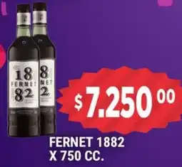 Supermercados Mayor 1882 fernet oferta