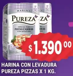 Supermercados Mayor Pureza harina con levadura pizzas oferta