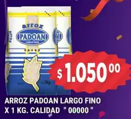 Supermercados Mayor Arroz padoan largo fino calidad " 00000" oferta