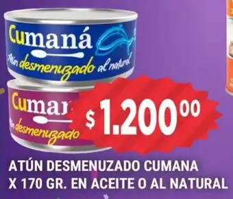 Supermercados Mayor Cumaná atún desmenuzado oferta
