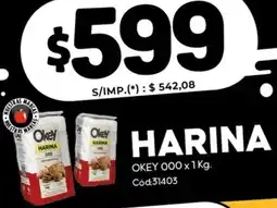 Diarco Okey harina 000 oferta
