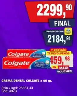 Maxiconsumo Colgate crema dental oferta