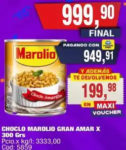 Maxiconsumo Marolio choclo gran amar oferta