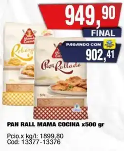 Maxiconsumo Pan rallado mama cocina oferta