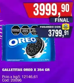 Maxiconsumo Oreo galletitas oferta