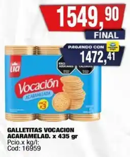 Maxiconsumo Vocación galletitas acaramelad. oferta