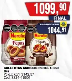 Maxiconsumo Galletitas marolio pepas oferta