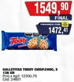 Maxiconsumo Toddy galletitas chisp.choc oferta