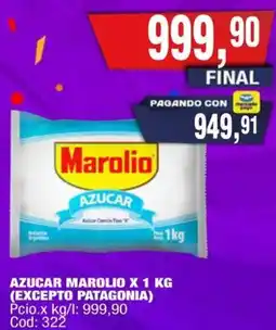 Maxiconsumo Marolio azucar oferta