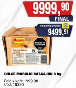 Maxiconsumo Marolio dulce bat.cajon oferta