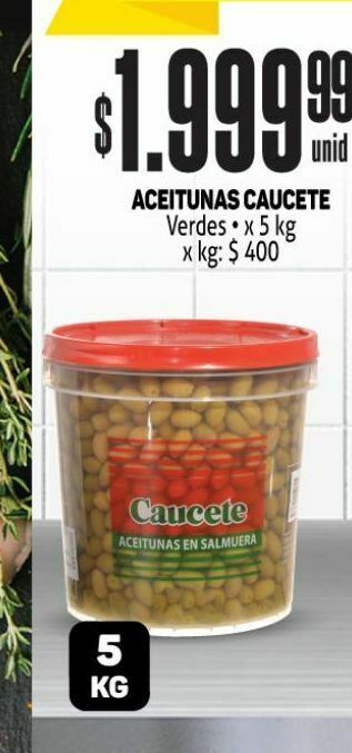 Makro Aceitunas caucete oferta