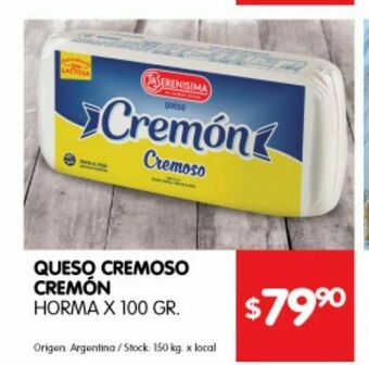 Disco Queso cremoso cremon oferta