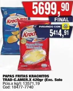 Maxiconsumo Krachitos papas fritas trad-c.amer. oferta