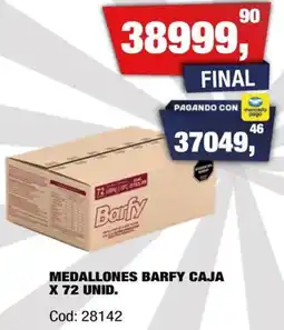 Maxiconsumo Barfy medallones caja oferta