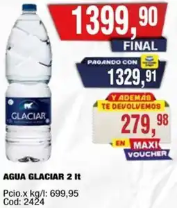 Maxiconsumo Glaciar agua oferta