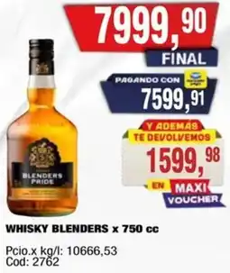 Maxiconsumo Blenders whisky oferta