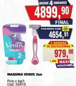 Maxiconsumo Venus maquina oferta
