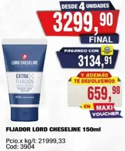 Maxiconsumo Lord cheseline fijador oferta