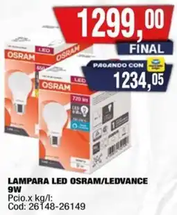 Maxiconsumo Osram/ledvance lampara led oferta