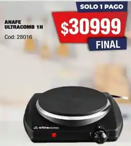 Maxiconsumo Anafe ultracomb 1h oferta