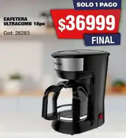 Maxiconsumo Cafetera ultracomb oferta