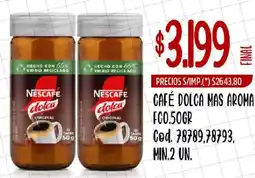 Supermercados Yaguar Nescafé café dolca mas aroma fco oferta