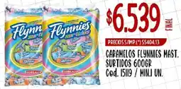 Supermercados Yaguar Flynnies caramelos mast. surtidos oferta