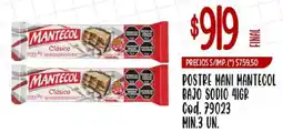 Supermercados Yaguar Mantecol postre mani bajo sodio oferta
