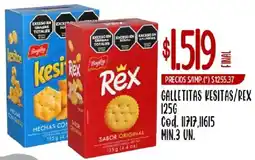 Supermercados Yaguar Kesitas/rex galletitas oferta