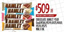 Supermercados Yaguar Hamlet chocolate oferta