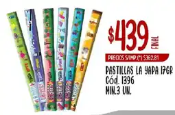 Supermercados Yaguar La yapa pastillas oferta