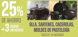 Supermercados Vea Olla, sartenes, cacerolas, moldes de pastelería oferta