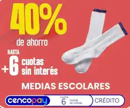 Supermercados Vea Medias escolares oferta