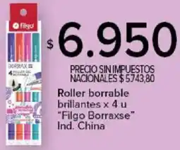 Carrefour Filgo borraxse roller borrable brillantes oferta