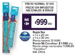 Carrefour Carrefour Regla flex oferta