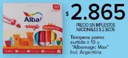 Carrefour Albamagic max tempera pomo surtido oferta