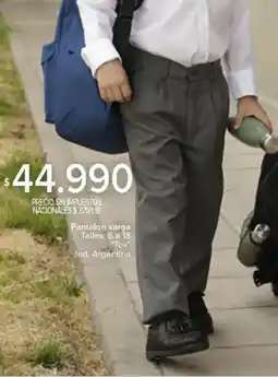 Carrefour Tex pantalón sarga oferta