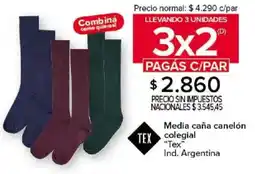 Carrefour Tex media caña canelón oferta
