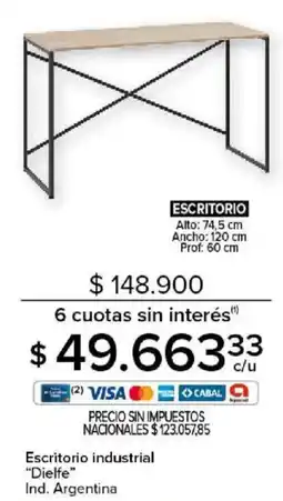 Carrefour Dielfe escritorio industrial oferta