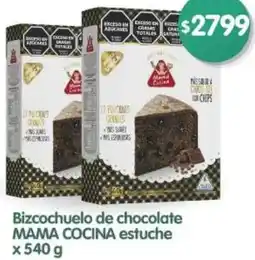 Supermercados Buenos Días Mama cocina bizcochuelo de chocolate estuche oferta