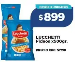 Supermayorista Vital Lucchetti fideos oferta