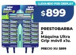 Supermayorista Vital Gillette prestobarba 2 máquina ultra grip móvil oferta