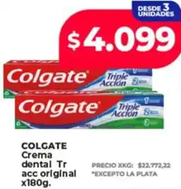 Supermayorista Vital Colgate crema dental tr acc original oferta