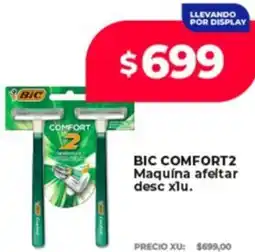 Supermayorista Vital Bic comfort2 maquina afeltar desc oferta
