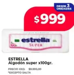 Supermayorista Vital Estrella algodón super oferta