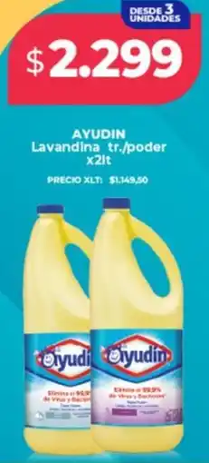 Supermayorista Vital Ayudín lavandina tr./poder oferta