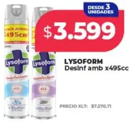 Supermayorista Vital Lysoform desinf amb oferta