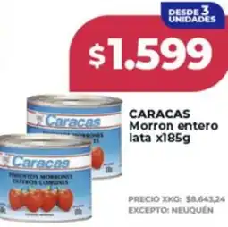 Supermayorista Vital Caracas morron entero lata oferta
