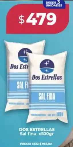 Supermayorista Vital Dos estrellas sal fina oferta
