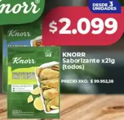 Supermayorista Vital Knorr saborizante oferta